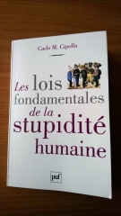 livre, Carlo M. Cipolla, la stupidité humaine